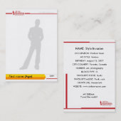 Aangepaste handelskaart #1 visitekaartje (Voorkant / Achterkant)