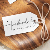 Aangepaste "handgemaakt" door moderne minimalistis rubberstempel