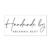 Aangepaste "handgemaakt" door moderne minimalistis rubberstempel (Afrduk)