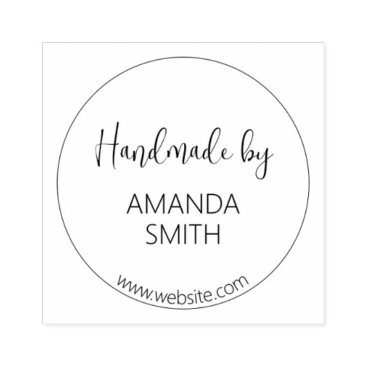 Aangepaste handgemaakt door rubberstempel (Afrduk)