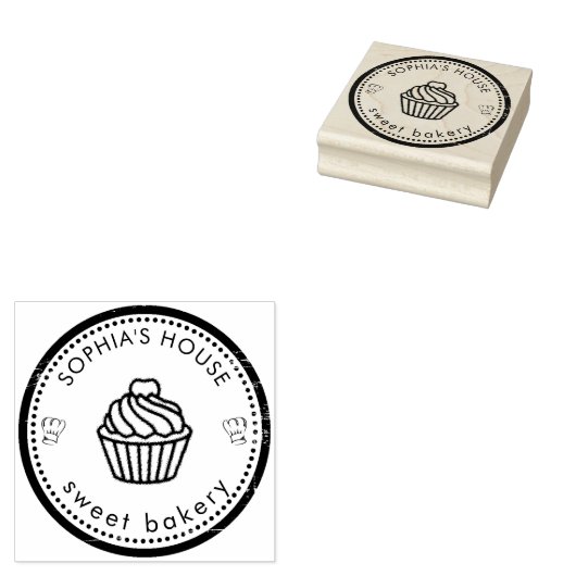 Aangepaste handgemaakte rubberstempel (Gestempeld)