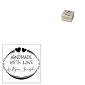 Aangepaste handgemaakte rubberstempel (Gestempeld)