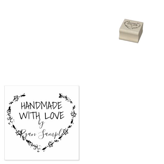 Aangepaste handgemaakte rubberstempel (Gestempeld)