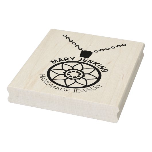 Aangepaste handgemaakte sieraden, maak uw eigen Lo Rubberstempel (Stempel)