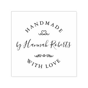 Aangepaste handgemaakte zelfinkende stempel