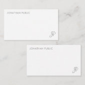 Aangepaste handgeschreven eenvoudige Sjabloon van  (Voorkant / Achterkant)