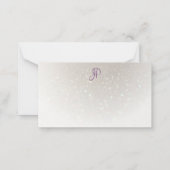 Aangepaste handgeschreven Sjabloon voor het opneme (Achterkant)