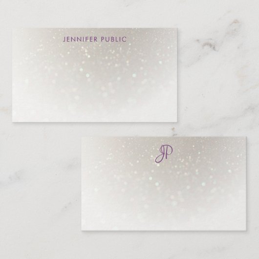 Aangepaste handgeschreven Sjabloon voor het opneme (Voorkant / Achterkant)