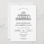 Aangepaste handgetekende illustratie van de locati kaart (Voorkant)