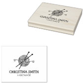 Aangepaste handheld - groot rubberstempel (Gestempeld)