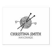 Aangepaste handheld - groot rubberstempel (Afrduk)