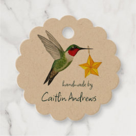 Aangepaste handleiding bedankjes labels