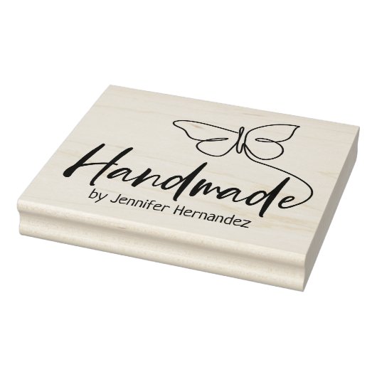 Aangepaste handleiding voor snelle vlinder groot rubberstempel (Stempel)