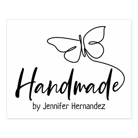 Aangepaste handleiding voor snelle vlinder groot rubberstempel (Afrduk)