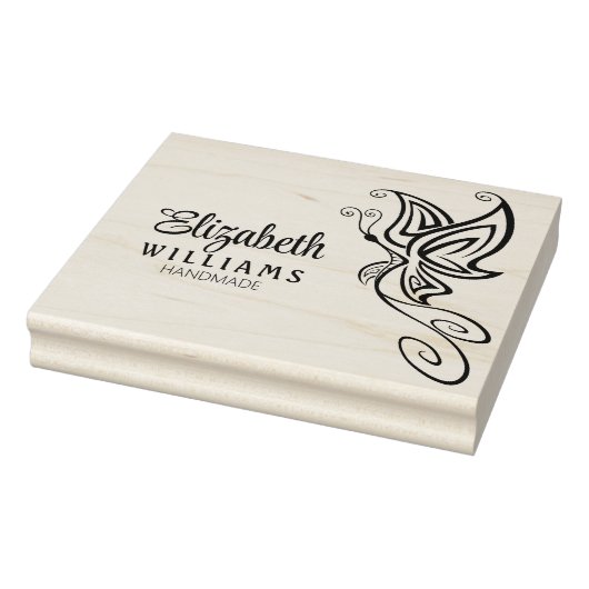 Aangepaste handleiding voor snelle vlinder groot rubberstempel (Stempel)