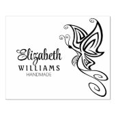 Aangepaste handleiding voor snelle vlinder groot rubberstempel (Afrduk)