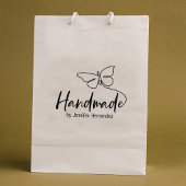 Aangepaste handleiding voor snelle vlinder groot rubberstempel