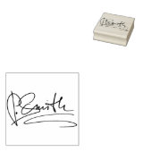 Aangepaste handtekening aangepast rubberstempel (Gestempeld)