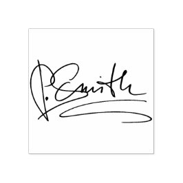 Aangepaste handtekening aangepast rubberstempel