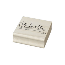 Aangepaste handtekening aangepast rubberstempel