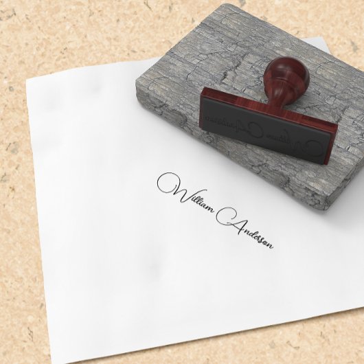 Aangepaste handtekening Aangepaste zelfinkende ste Zelfinktende Stempel