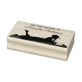 aangepaste handtekening en tekst Bookplate Rubber Rubberstempel (Stempel)