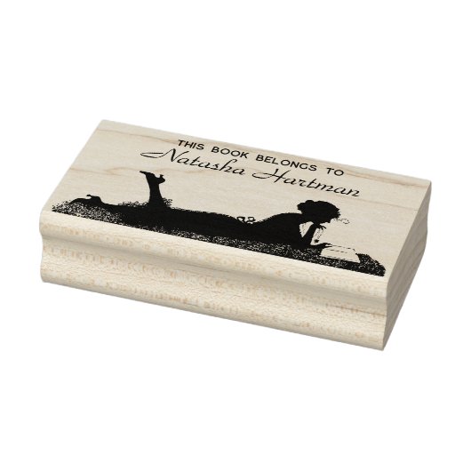  aangepaste handtekening en tekst Bookplate Rubber Rubberstempel (Stempel)