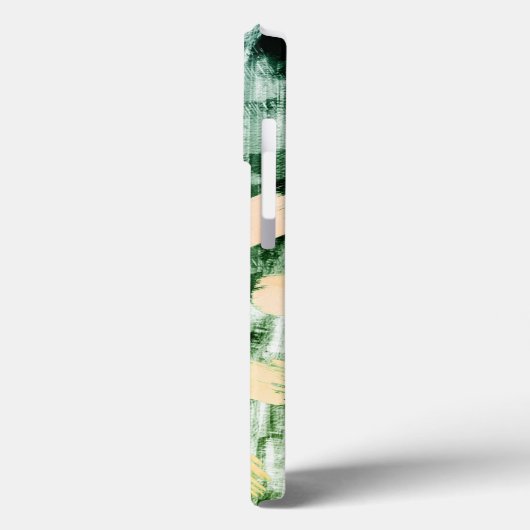 Aangepaste handtekening Faux Greenery Abstract Mon Case-Mate iPhone Case (Achterkant / Links)