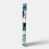 Aangepaste handtekening Faux Greenery Abstract Mon Case-Mate iPhone Case (Achterkant / Rechts)