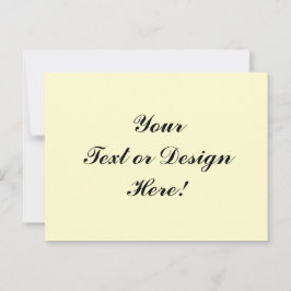 Aangepaste handtekening matte ansichtkaart – Slank Briefkaart