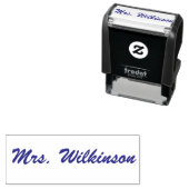 Aangepaste handtekening naam stempel (In situ)