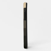 Aangepaste handtekening Naam zwart en goudafbraak Case-Mate iPhone Case (Achterkant/links)