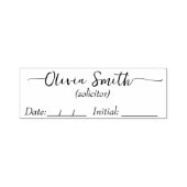 Aangepaste Handtekening Stempel (Design)