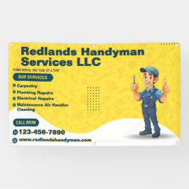 Aangepaste Handyman Zakelijke Promotiehek Spandoek