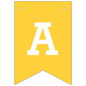 Aangepaste Happy Birthday Party Bunting Banner Vla (Derde vlag)