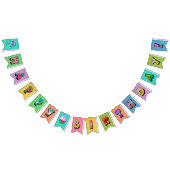 Aangepaste Happy Birthday Vlaggetjes (Alle)