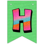 Aangepaste Happy Birthday Vlaggetjes (Tweede vlag)