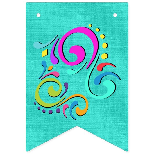 Aangepaste Happy Birthday Vlaggetjes (Eerste vlag)