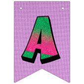 Aangepaste Happy Birthday Vlaggetjes (Derde vlag)