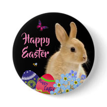 Aangepaste Happy Easter Button
