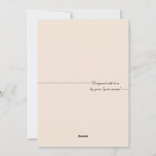 Aangepaste "Happy Father's Day to My Hero"-Kaart | Feestdagenkaart (Achterkant)