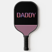 Aangepaste Happy First Fathers Day Pickleball Padd Paddle (Voorkant)