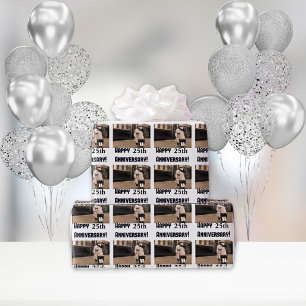 Aangepaste Happy Jubileum inpakpapier