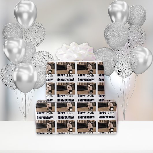 Aangepaste Happy Jubileum inpakpapier