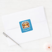 Aangepaste Happy Mail Stickers voor kleine bedrijv (Envelop)