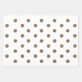 Aangepaste HAPPY MOEDERDAG Scalloped Edge Gift Inpakpapier Vel (Voorkant 2)