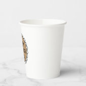 Aangepaste HAPPY MOEDERDAG Scalloped Edge Papieren Bekers (Links)