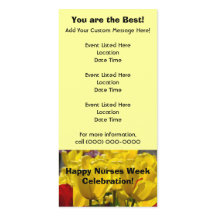 Aangepaste Happy Nurses Week-vieringskaart