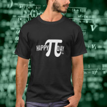 Aangepaste Happy Pi-dag met Jaar en Pi-symbool