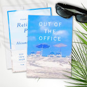 Aangepaste Happy Retirement Party-uitnodiging